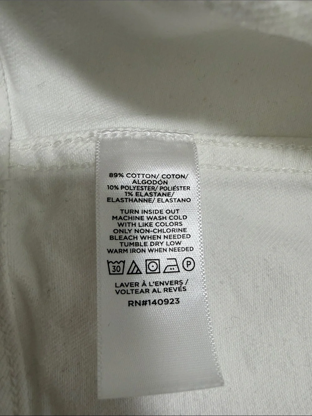 LOFT White Denim Jacket - Picture 3 of 4